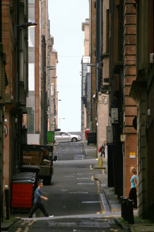 lane in glasgow centre