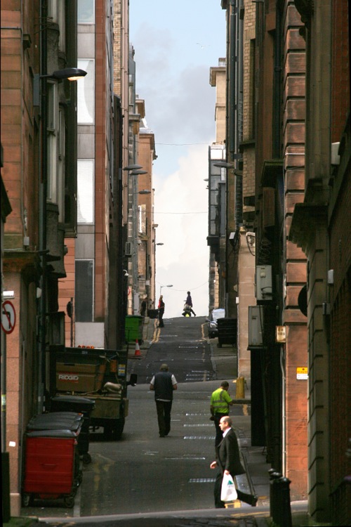 lane in glasgow centre