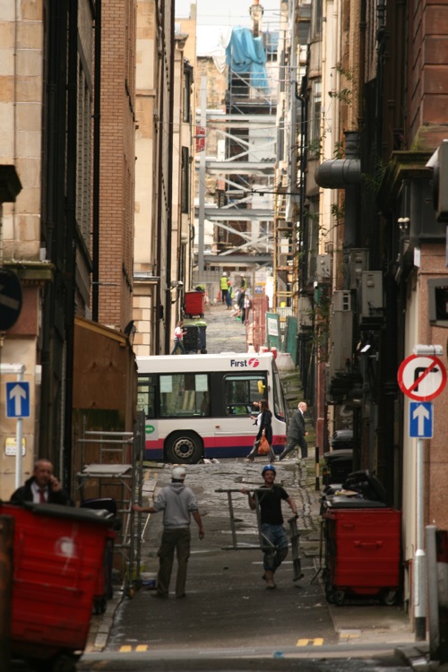 lane in glasgow centre