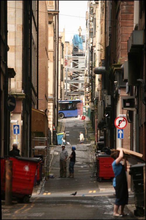 lane in glasgow centre