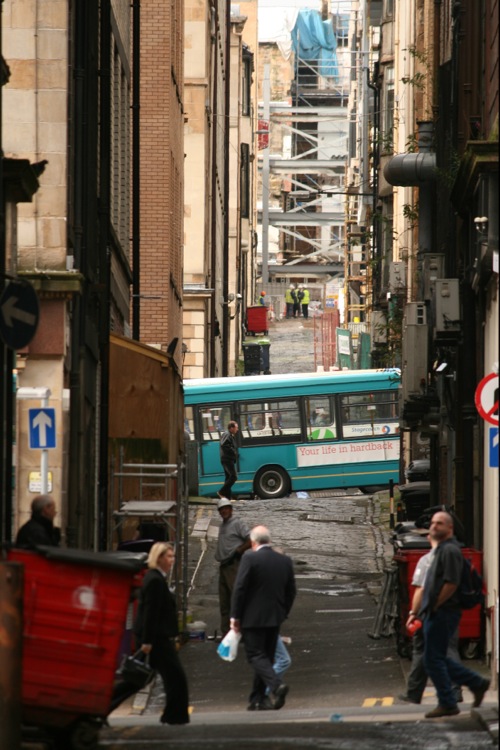 lane in glasgow centre